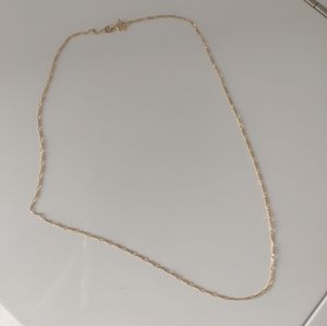 10k Figaro chain 16"